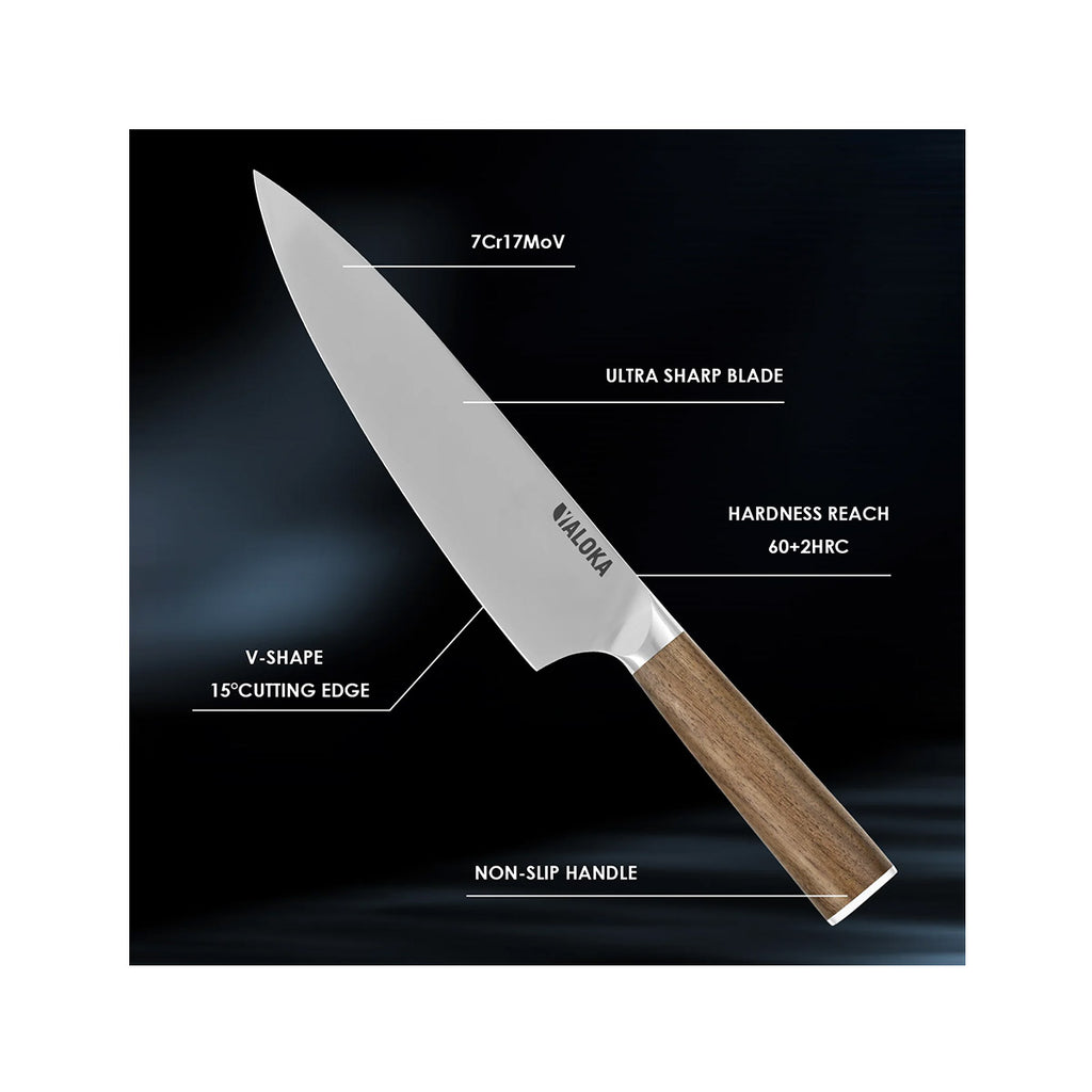 Chef Knife - 8-Inch Professional Japanese Kitchen Knife