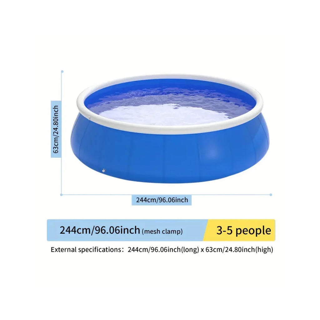 Butterfly Inflatable Swimming Pool 244x63