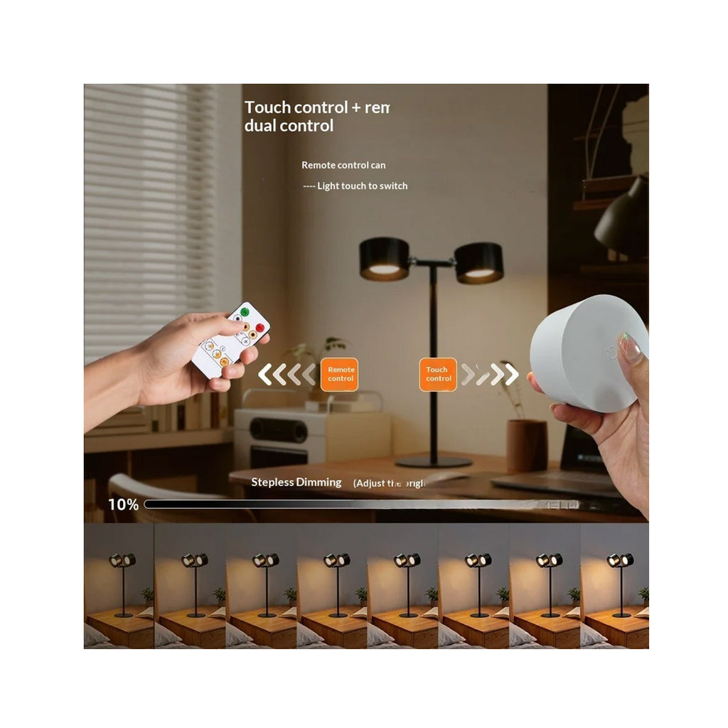 Charging Desk Lamp LED Soft Ambient Light