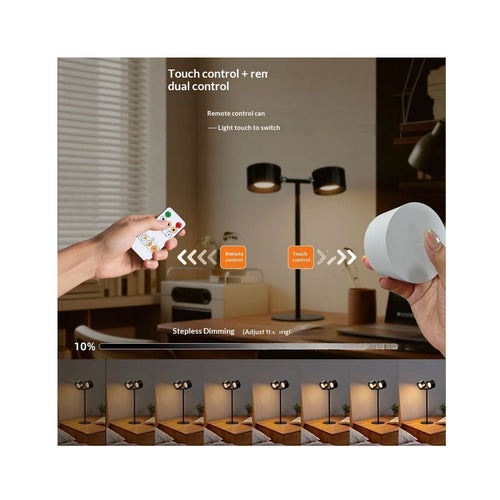 Charging Desk Lamp LED Soft Ambient Light