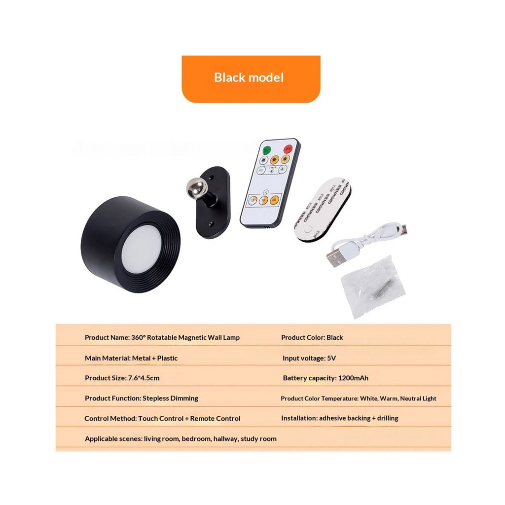 Charging Desk Lamp LED Soft Ambient Light