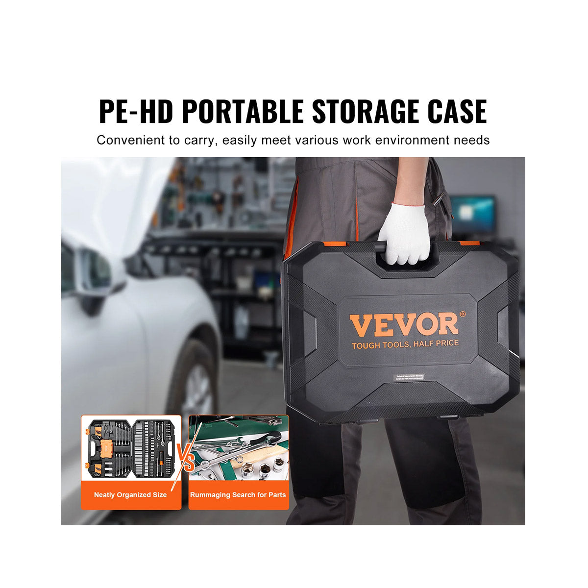 VEVOR Mechanics Tool Set And Socket Set
