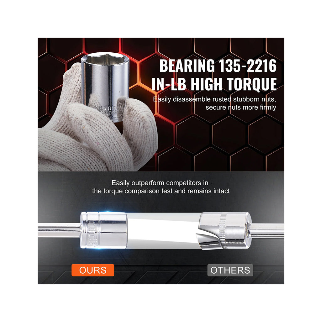VEVOR Mechanics Tool Set And Socket Set