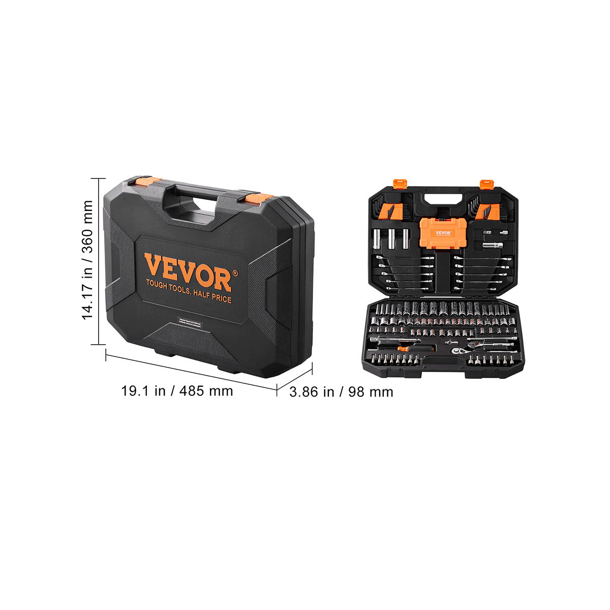 VEVOR Mechanics Tool Set And Socket Set